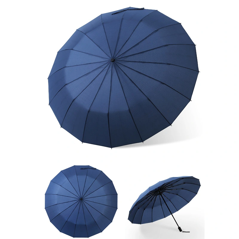 16K Custom UV Folding Umbrellas Girls Travel Rain Waterproof Men Sun Parasol Convenient