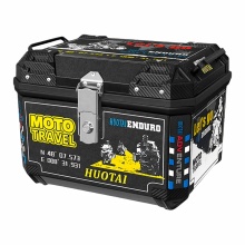 Waterproof Motorcycle Tail Boxes with High-Quality Leather Lining and Magnesium Accessories Manufacturers