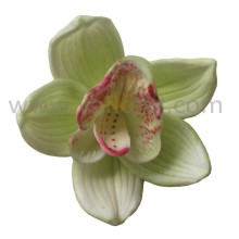 PU cheap artifiical flower head real touch orchids flower head for wedding