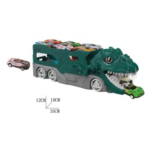 Inertial Toy Car: Dinosaur Devouring Truck with Light and Music