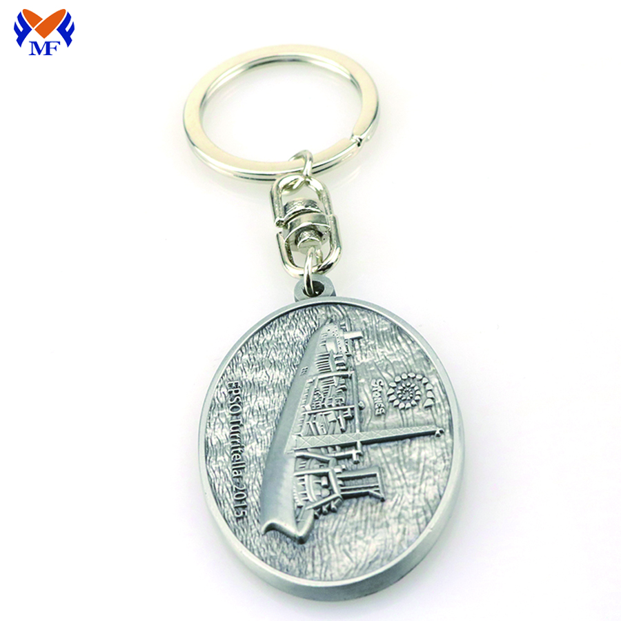 Keyring Metal Custom Logo