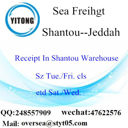 Shantou Port LCL Consolidation To Jeddah