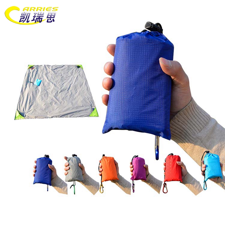 Custom waterproof extra large picnic blanket with logo