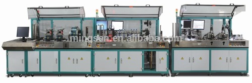 Mingsen Intelligent card making production line for milling ,implanting,contact and contactless personalization machine