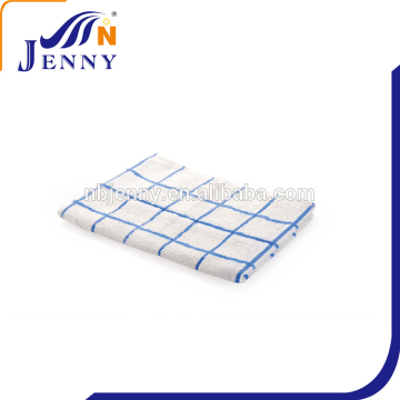 Check Design Reusable Organic Bamboo Yoga Towel