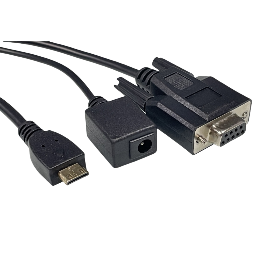 미니 HDMI에서 DB9 RS232 및 DC Jack Mini HDMI to DB9 RS232 and DC jack