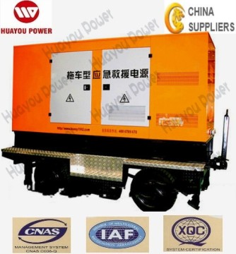 Export to Ukraine 40kw Trailer Diesel Generator