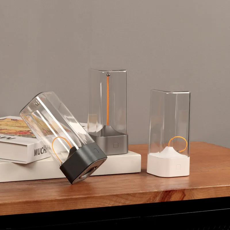 USB Rechargeable Touch Mini Table Lamp with Magnetic Night Light