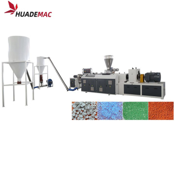 PVC hot cutting plastic granulating machine