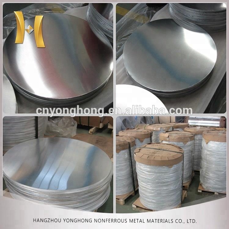 1050 3003 aluminum circle for cooking utensils of manufacture