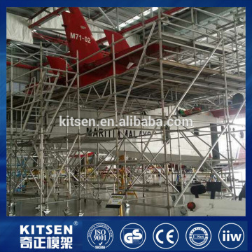 Aluminum Alloy Ringlock Scaffolding Rolling Tower