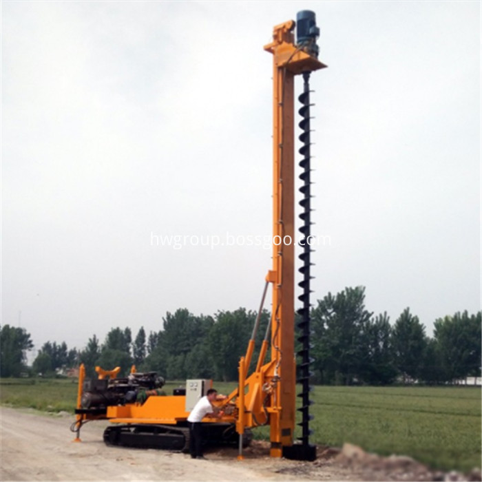 Crawler pile driver11