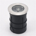 Luz LED embutida LED 3W preta