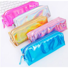 Glitter Holographic Children's PU Leather Pencil Box Case