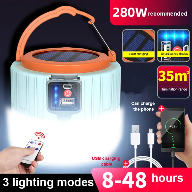 Rechargeable LED Emergency Light for Home Use and Safety