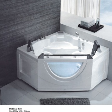 Bathroom Triangle Corner Freestanding Bath Tub