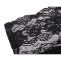 elegant satin bag with lace for lingerie