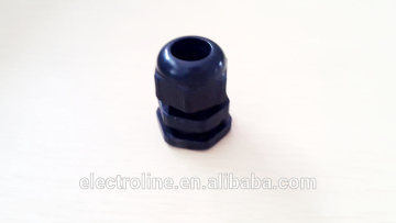 BLACK Plastic Cable Gland