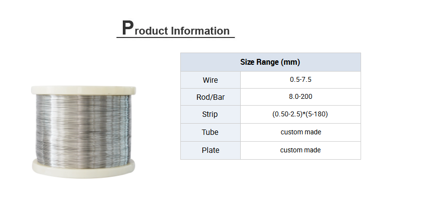 Good quality  monel 400 welding wire