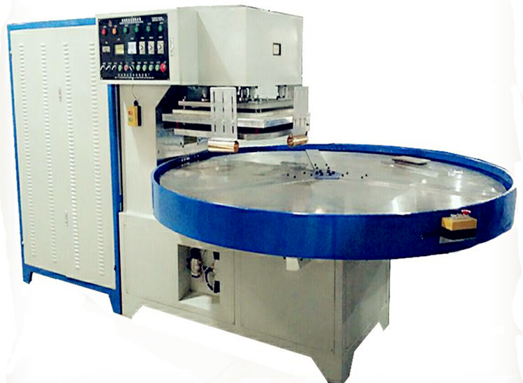 Automatic turntable high frequency welding machine