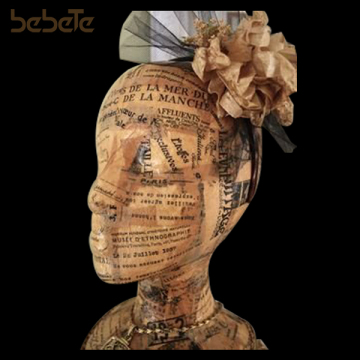 STYROFOAM FOAM MANNEQUIN WIG HEAD DISPLAY HAT CAP WIG HOLDER WHITE FOAM HEAD