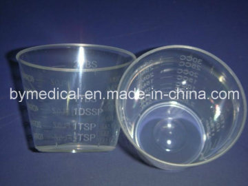 Disposable PP Plastic Transparent 30ml/Cc Dosage Cup