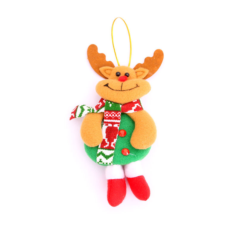 Retractable Christmas Doll Merry Christmas Decor For Home Santa Claus Deco Christmas Ornament Xmas Gifts Noel 2021 New Year 2022