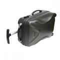 Cool grey PC single trolley men style luggage