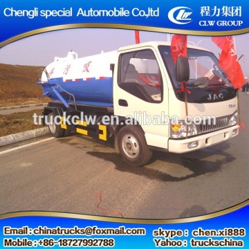 Quality newest dongfeng 5000l sewage sucking truck