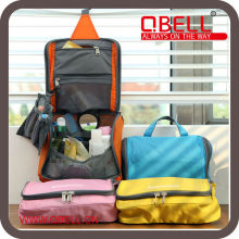 Colourful Travel organizer Bag with hanger/ Cosmetic organizer Bag