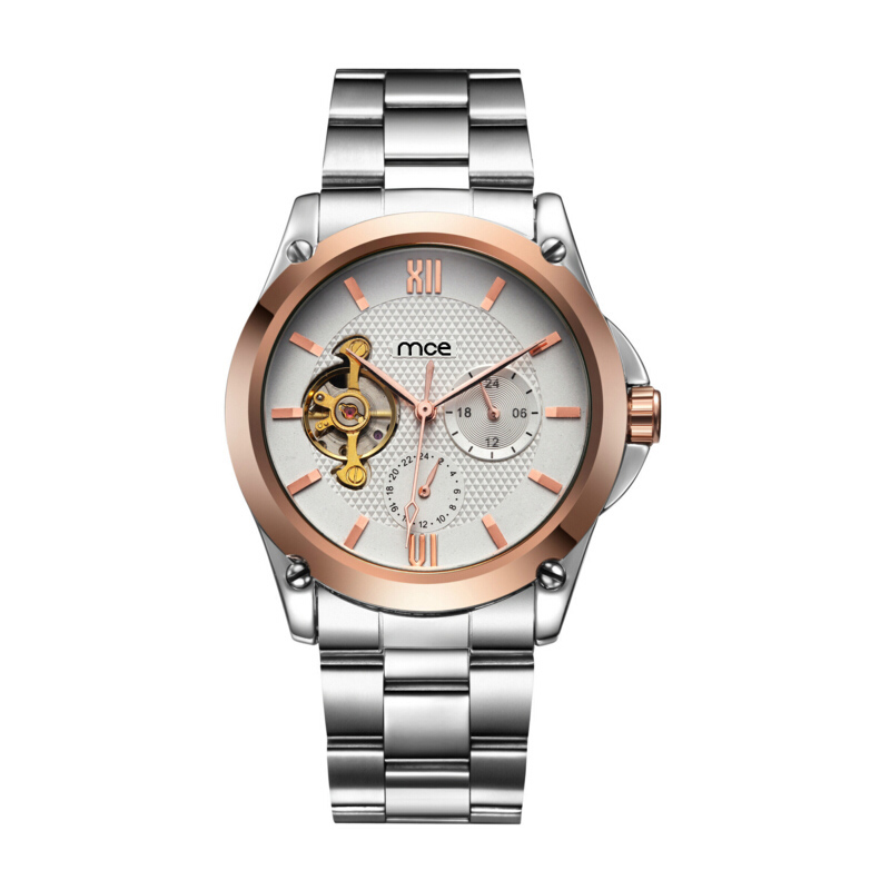 top 10 brands new design skeleton mechanical wrist watch