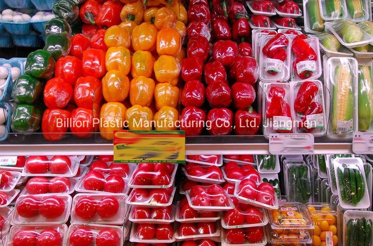 Transparent PE Fresh Keeping Cling Film, Food Grade Freezer Film