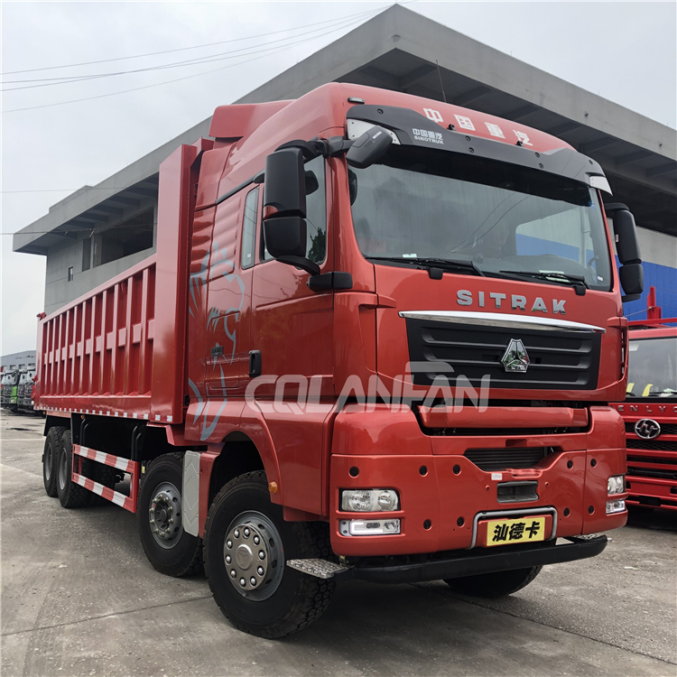 2020 Euro 2 Diesel 8x4 heavy duty dump tipper truck euro truck