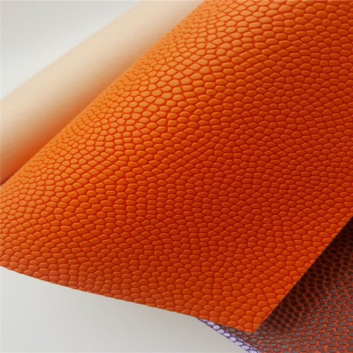 High Peeling Embossed PU Basketball Leather