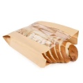 Custom Kraft Bread Packaging with View Window