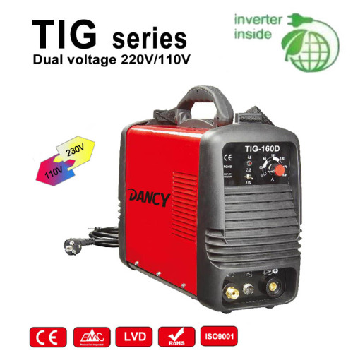 Mini tig dual voltage welders Tig 160A