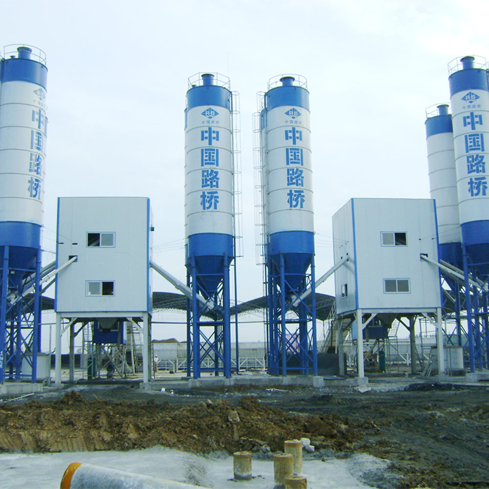 Advanced skip type HZS120 concrete batching plant malaysia