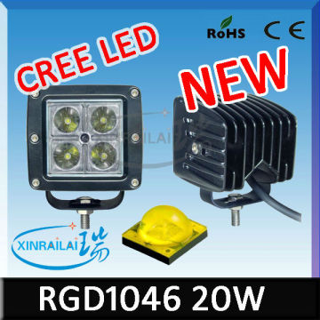 motorcycle spare part cree led work light RGD1046 motorcycle spare part