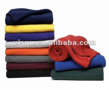 Fleece Travel Blanket / Travel Blanket / Polyester Blanket