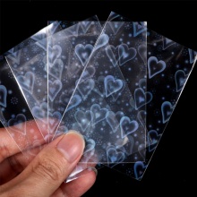 Holo Photocard Sleeves Custom Holographic Plastic Protector for KPOP Idols