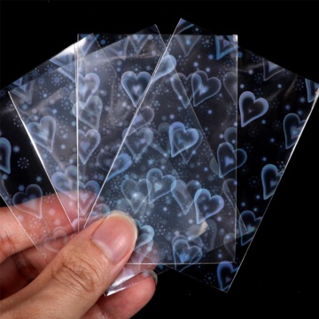 Holo Photocard Sleeves Custom Holographic Plastic Protector for KPOP Idols