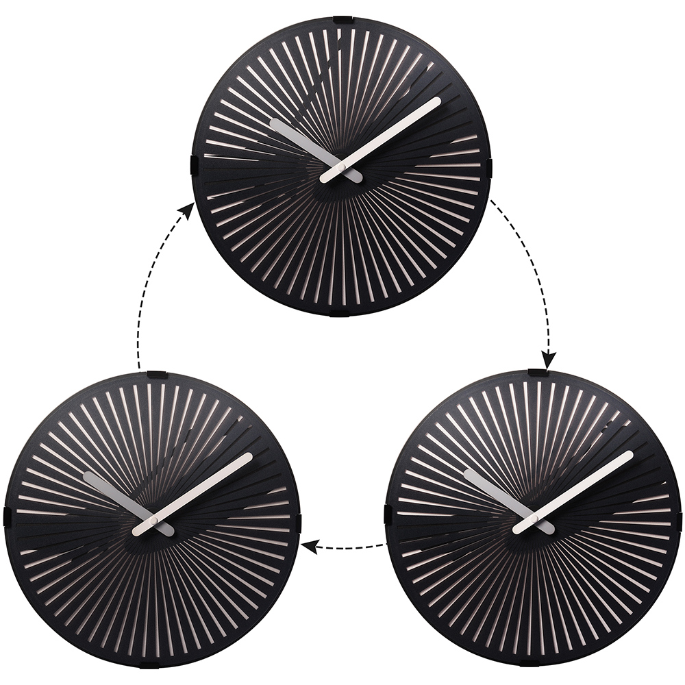 Wide Wall Clocks