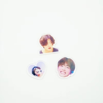 Customizable 2024 Acrylic Buckled Crocs with Glitter Letters for DIY