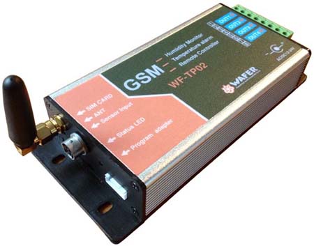 GSM Temperature & Humidity Recorder and Alarm Device