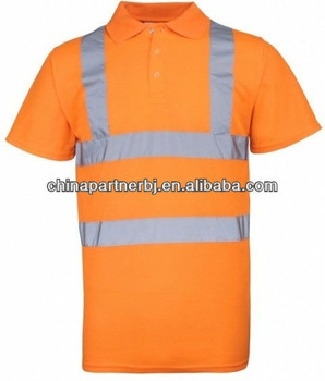 hi vis class2 safety polo shirt