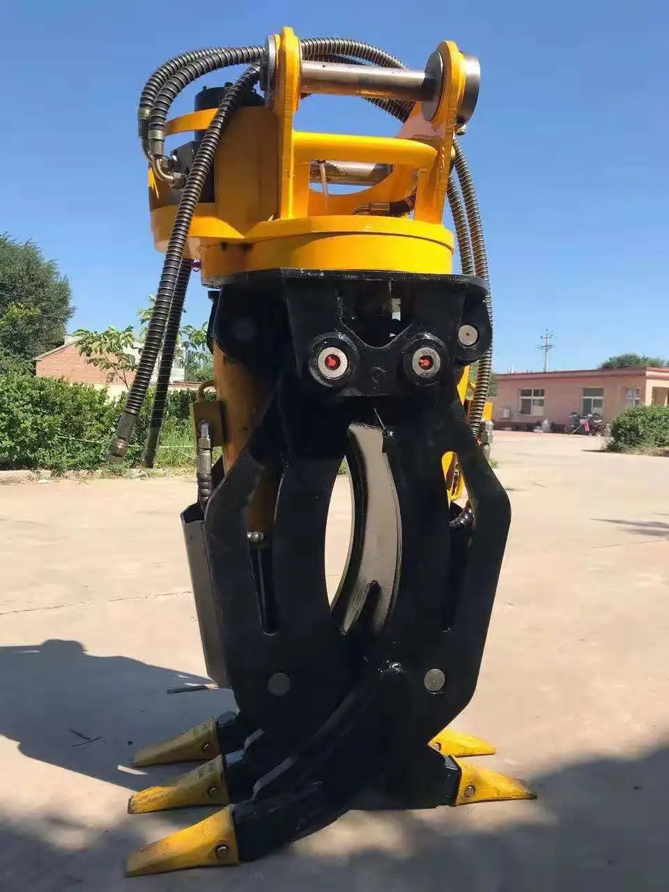 Excavator Forest Hydraulic Cylinder Grapple