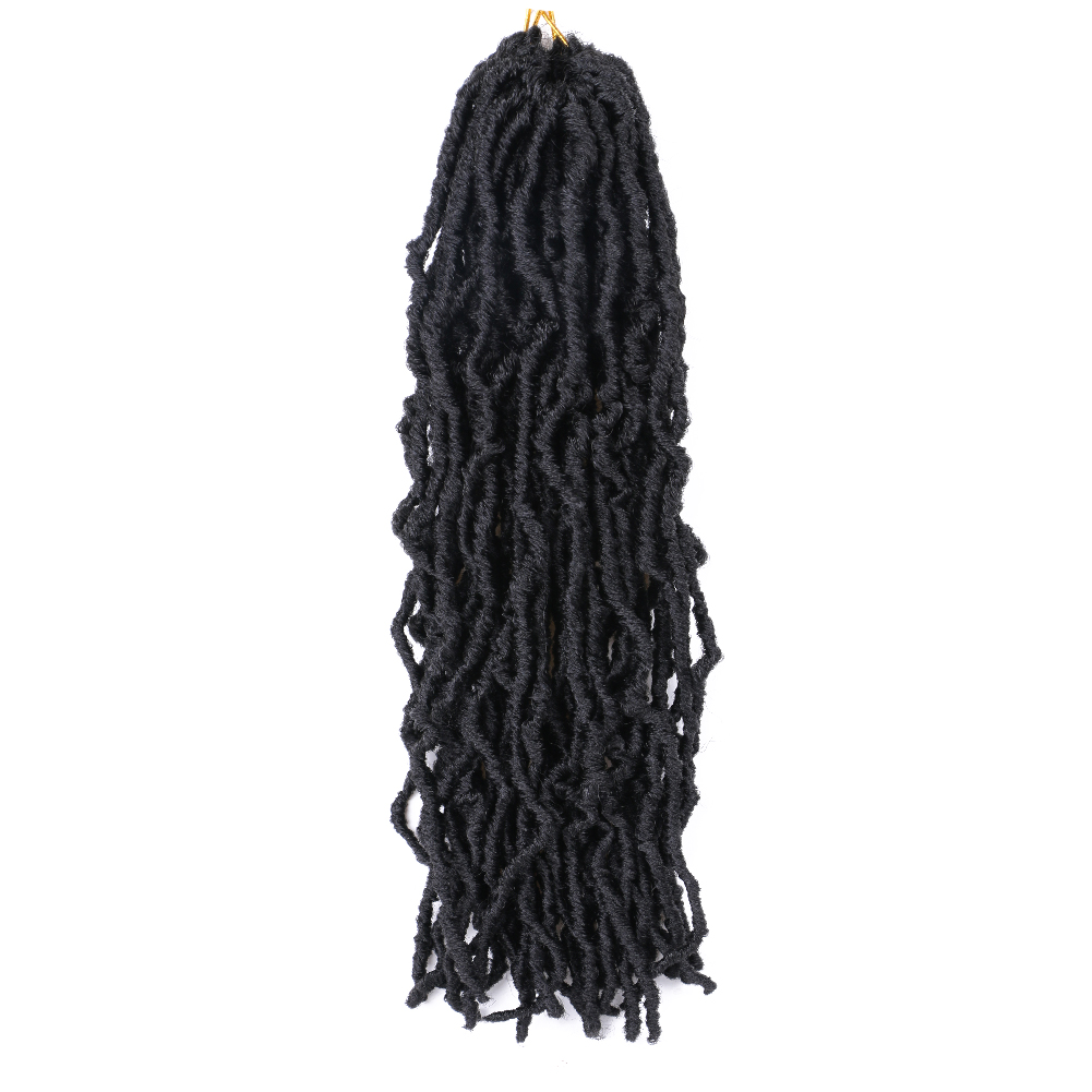 Wholesale  REINE 14" 36" 18 Inch Crochet Ombre 24 Inches  Locs Hair Faux Locs Synthetic Hair Extension Crochet Braiding Hair