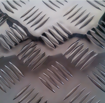 Five bars Aluminum Checkered plate sheet