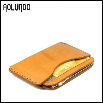 New arrival vintage leather card wallet visa card holder