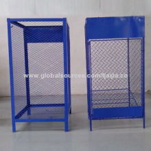 Iron Mesh Dustbin, Used in Construction Site